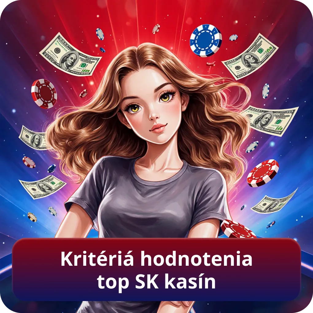 Kritériá hodnotenia top SK kasín