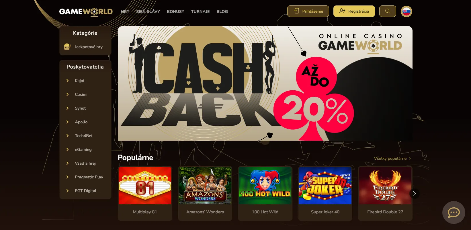 Vitajúcich bonusov v nových online kasínach