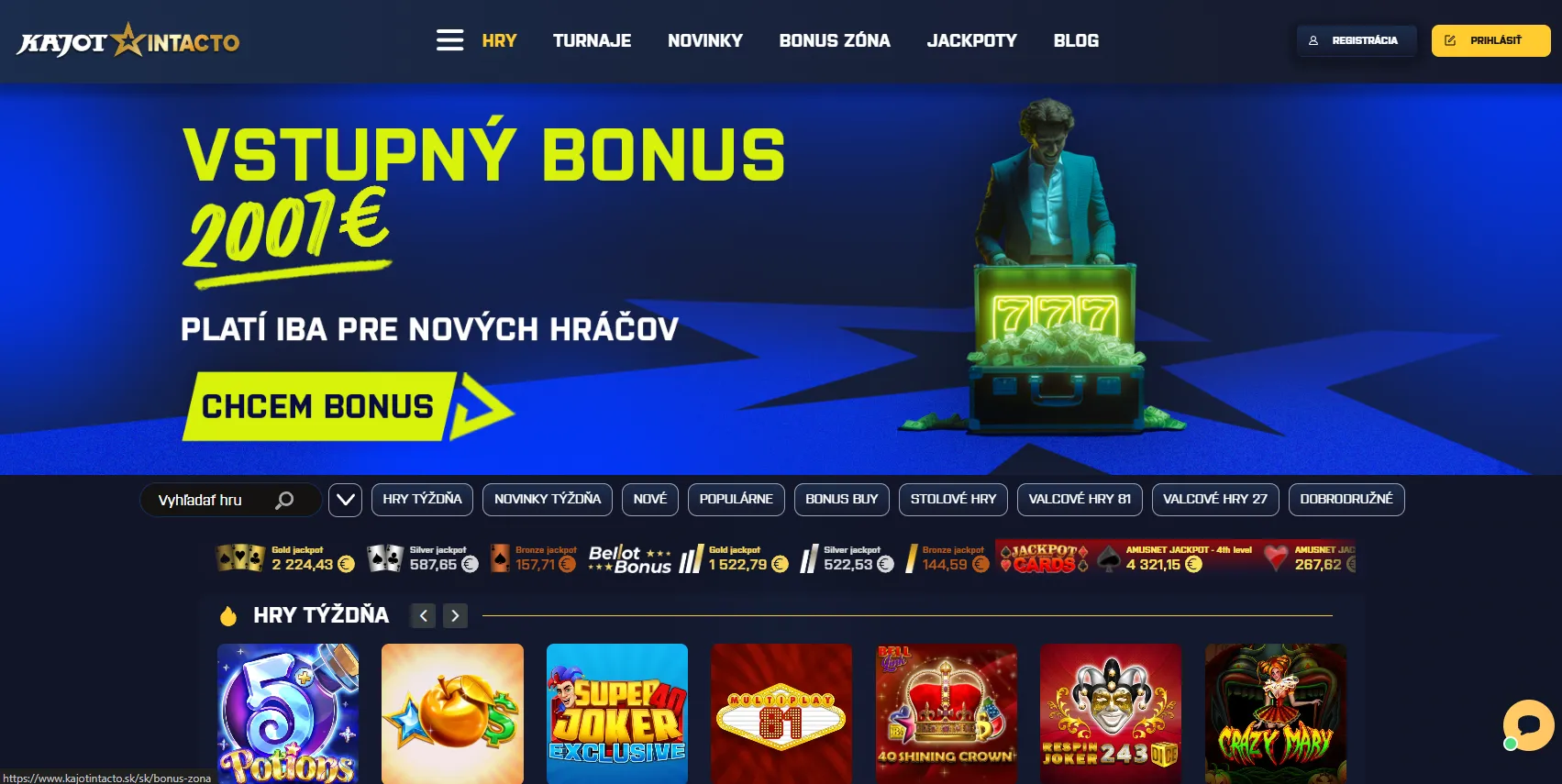 Prečo si vybrať nové online kasína?